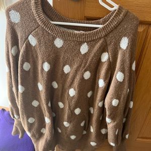 Brown LC sweater